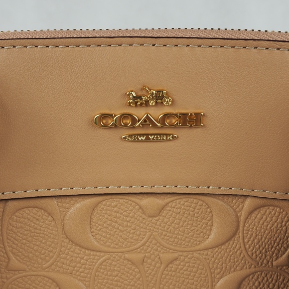 Coach Handbag Mini Brooke Carryall Nude Pink - Picture 3 of 8